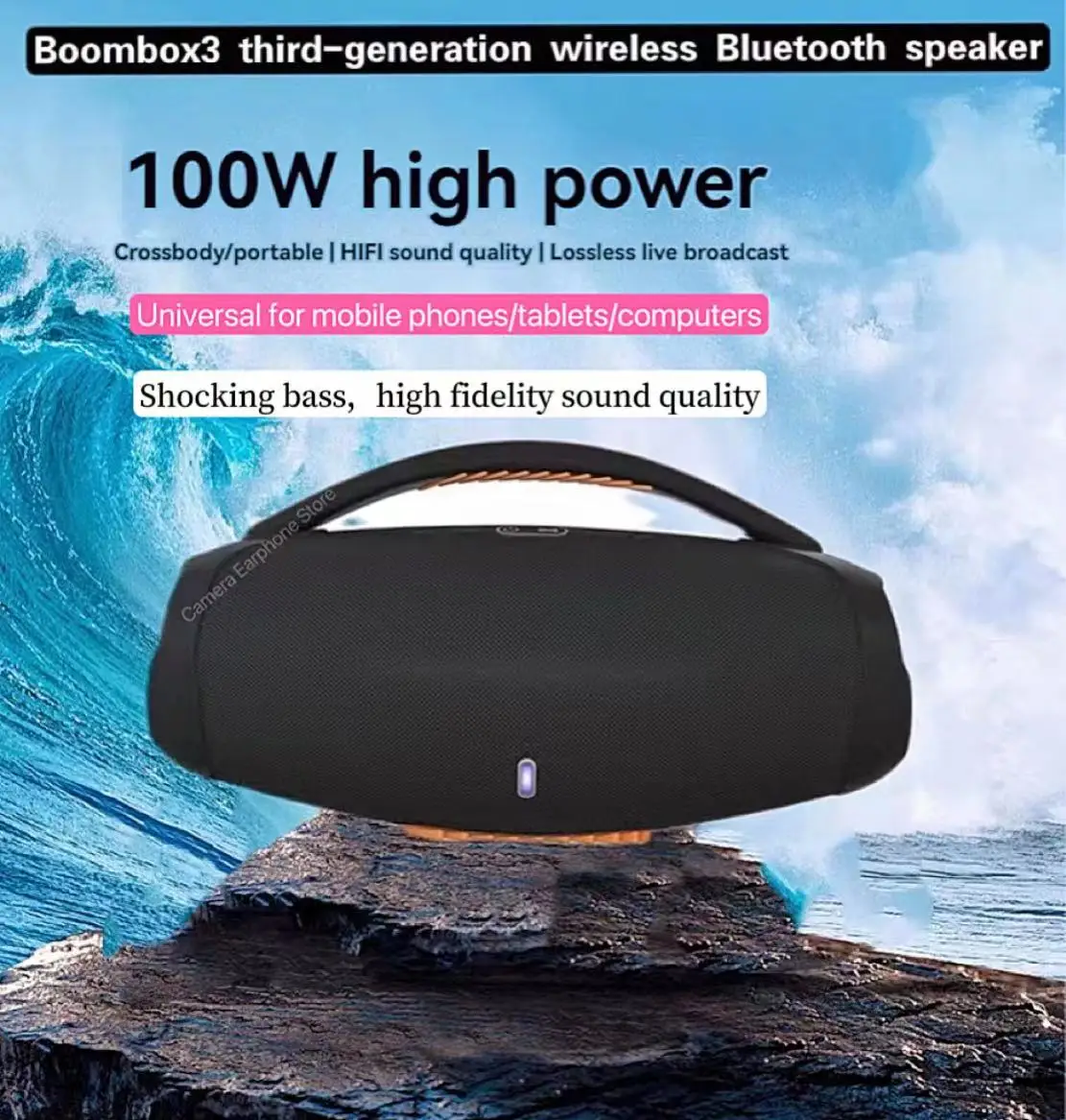 Home Cinema Jbl - Портативная колонка Caixa De som, 100