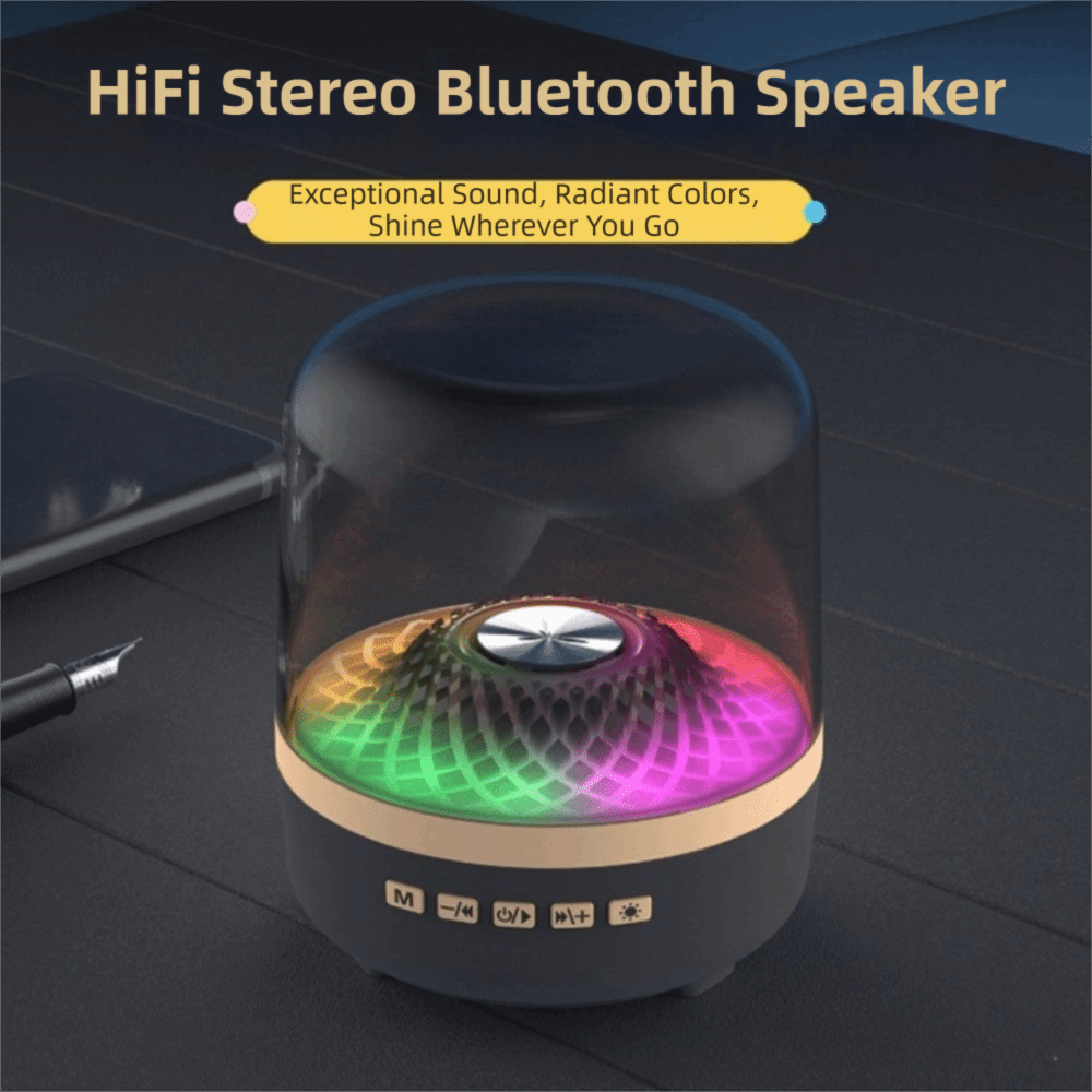 Soundbar Bluetooth Home - Портативная Bluetooth 5.4 HiFi стереоколонка с