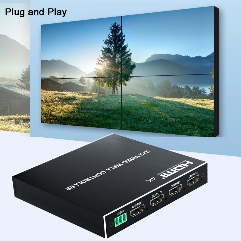Home Cinema Video Processor - HD 4K 2x2 DVI HDMI Контроллер