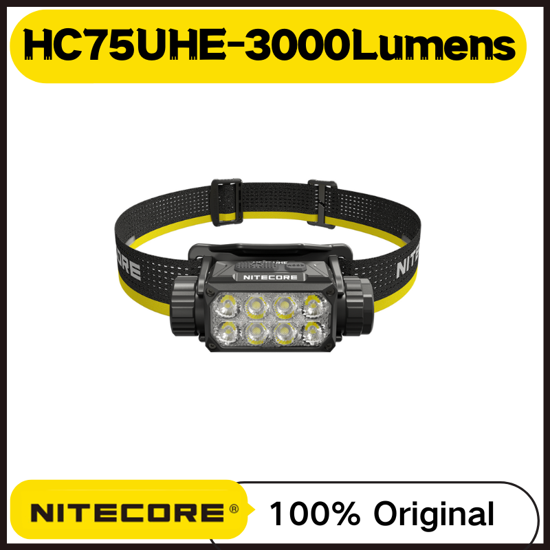 Home Cinema Imax - NITECORE HC75 UHE Перезаряжаемый рабочий налобный