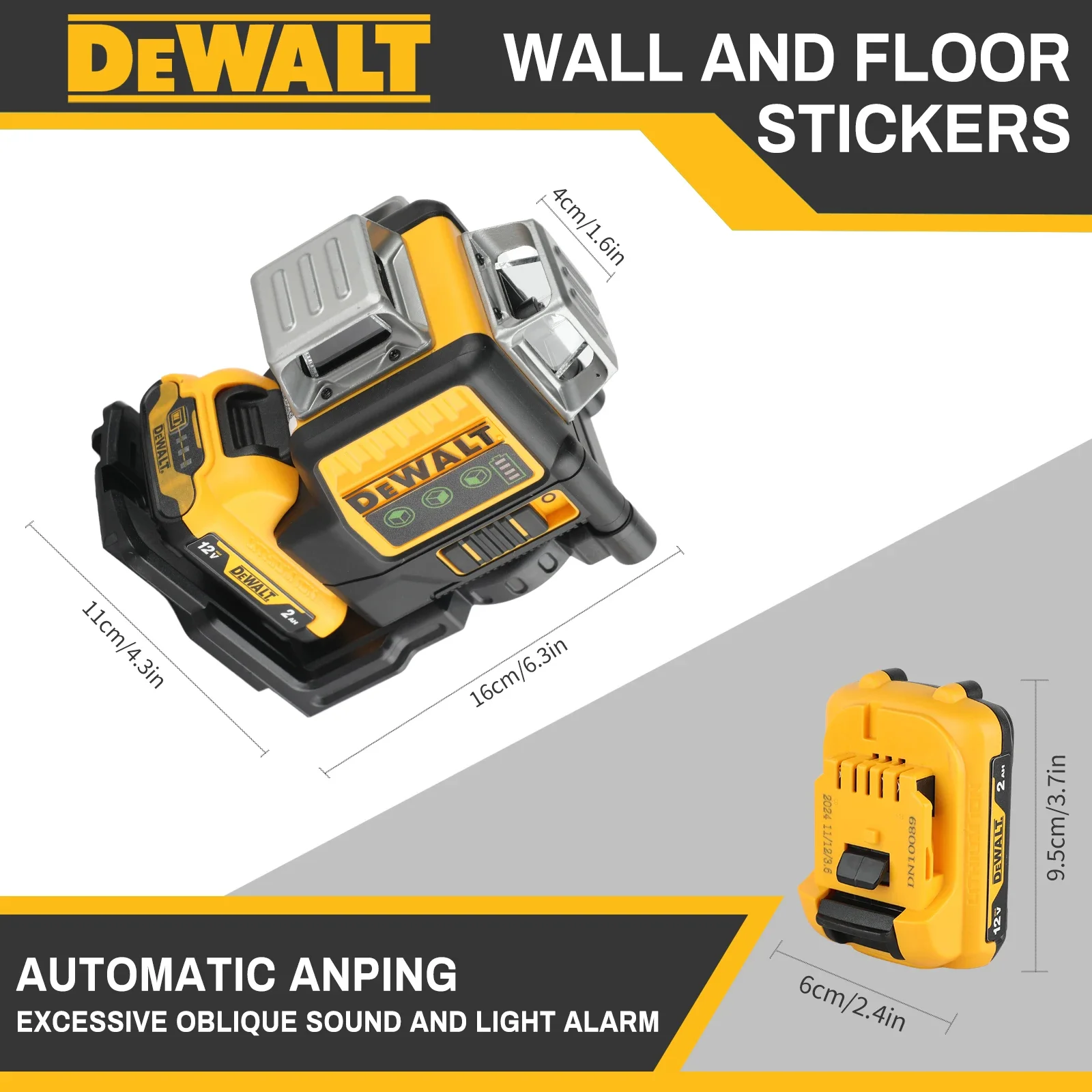 Home Cinema Imax - Лазерный нивелир DEWALT DW089LG 12V MAX,