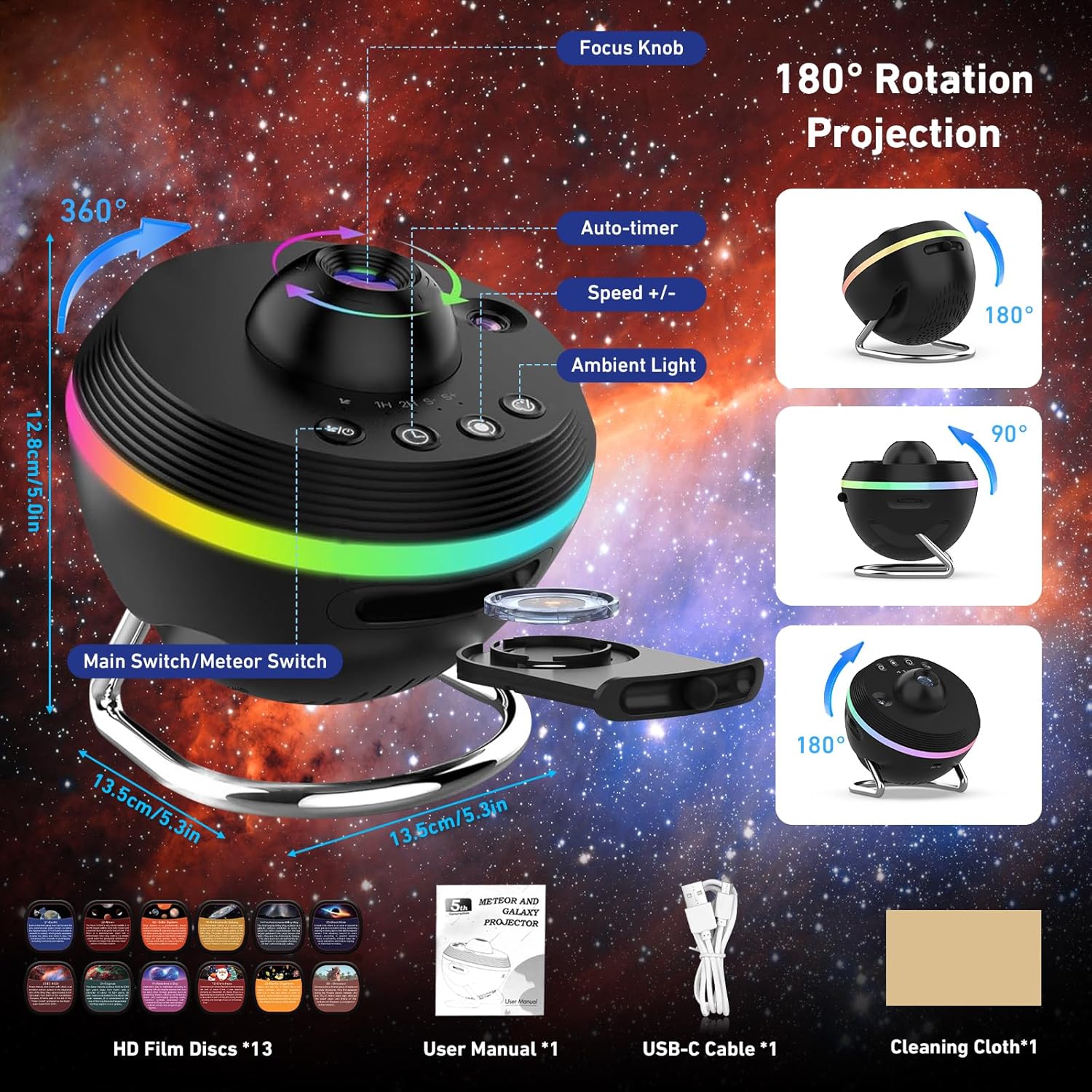 Проекционная лампа 4K Galaxy,  – обзор и цена Home Cinema Galaxy