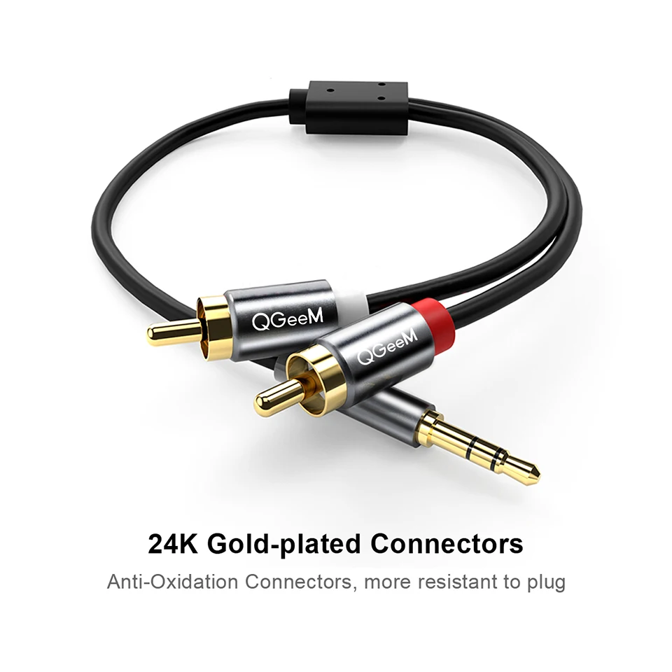 Кабель QGeeM RCA 2RCA на 3.5 м – обзор и цена Home Cinema Heos