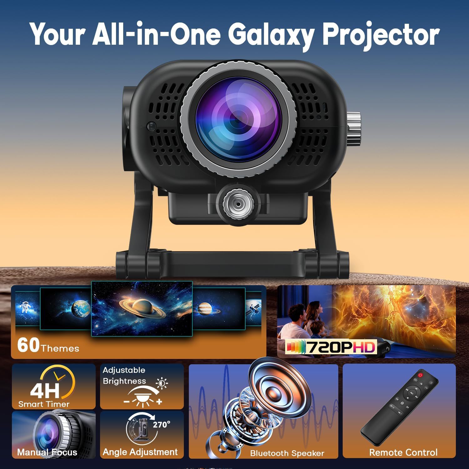 3D-проектор «Галактика» с 60 д – обзор и цена Home Cinema Galaxy
