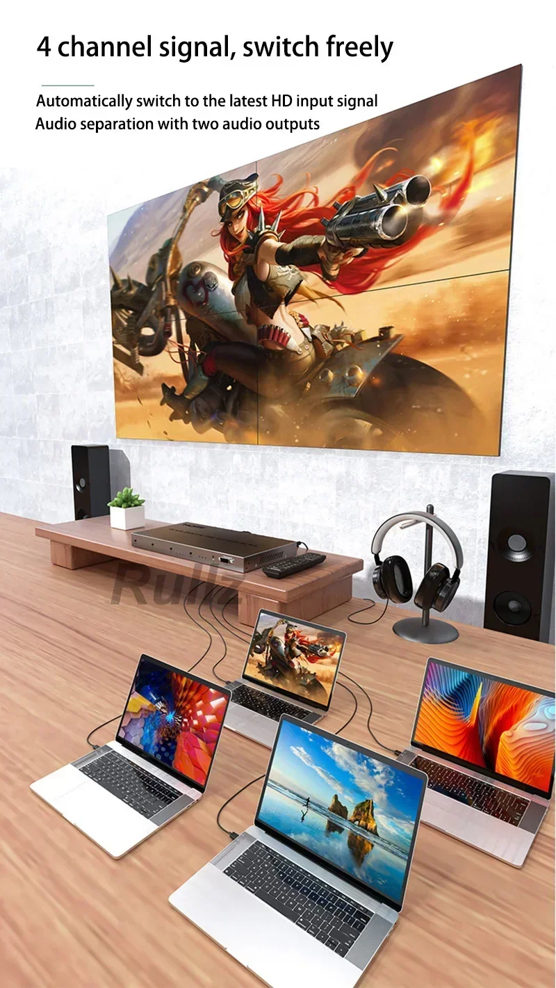 Автоматическое переключение 4K – обзор и цена Home Cinema Video Processor