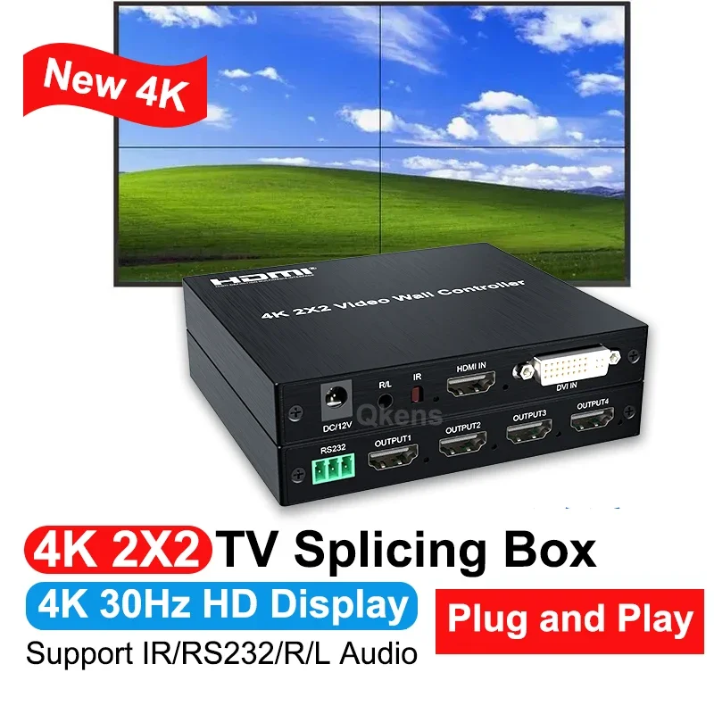 Настенный ТВ-контроллер 4K 2x2 – обзор и цена Home Cinema Video Processor