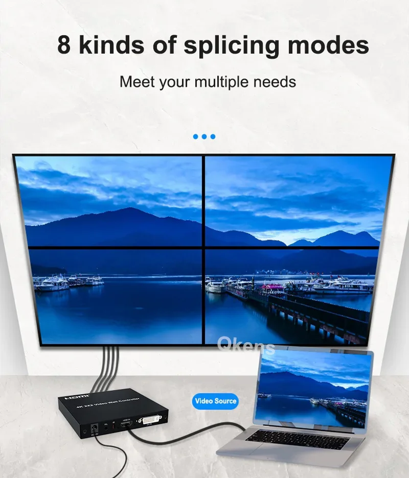 Настенный ТВ-контроллер 4K 2x2 – обзор и цена Home Cinema Video Processor